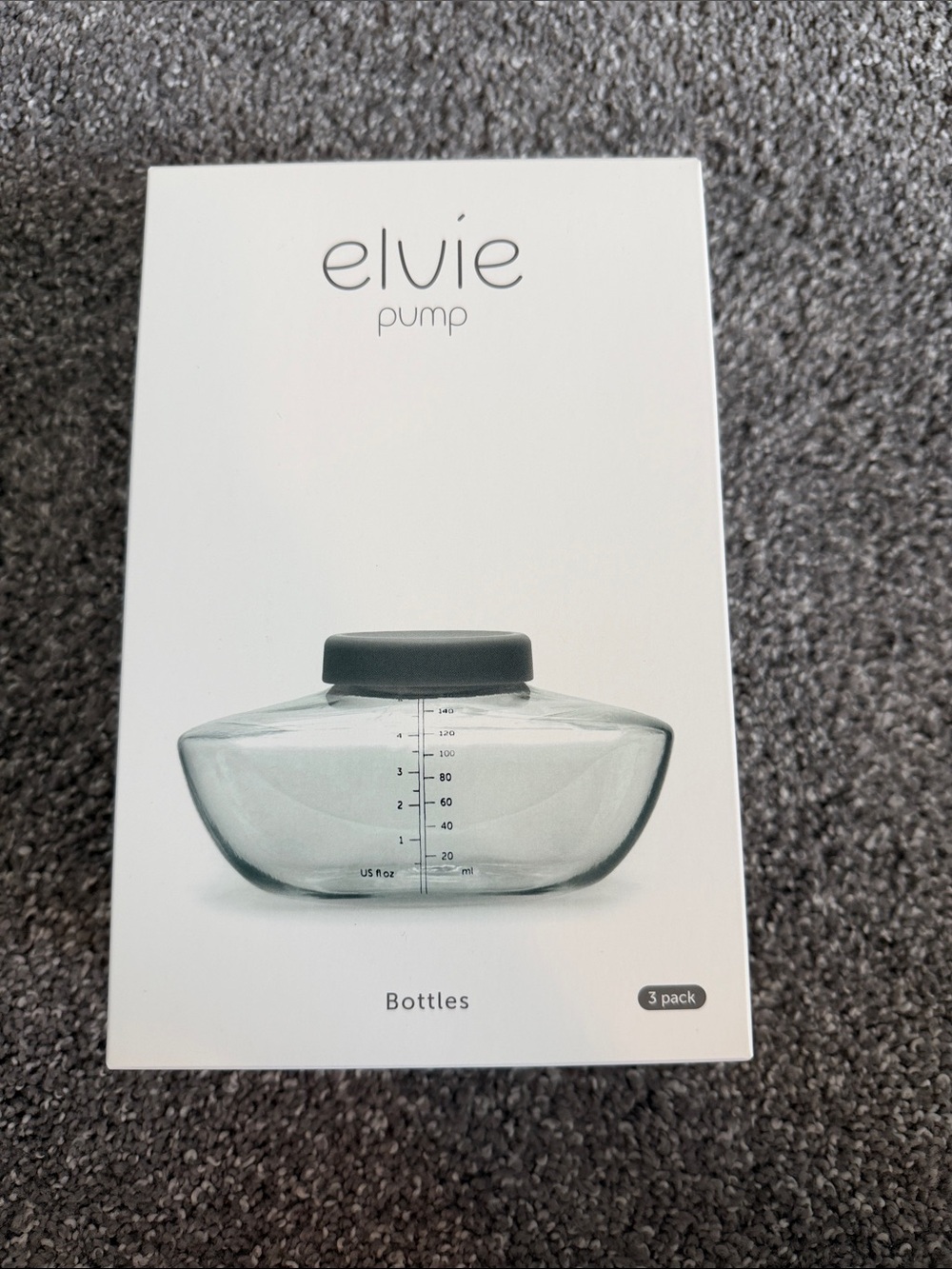 4 Elvie Pump Bottles
